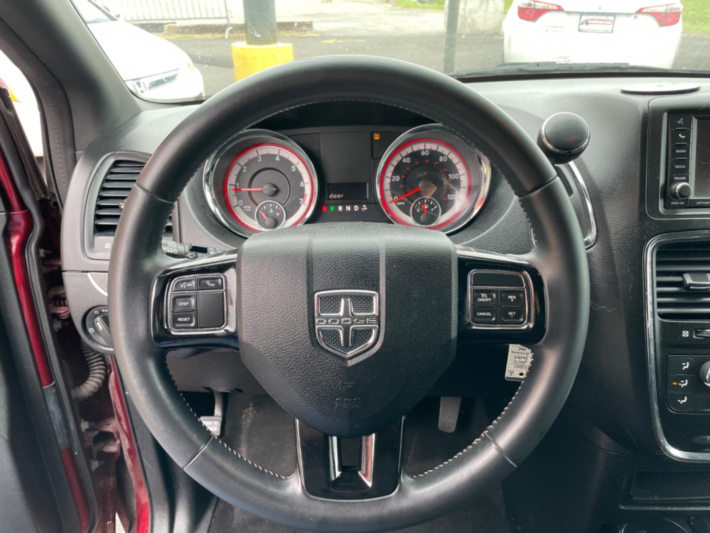 2017 Maroon Dodge Grand Caravan Passenger (2C4RDGBG9HR) with an V6, Flex Fuel, 3.6 Liter engine, Automatic, 6-Spd transmission, located at 8008 Warden Rd, Sherwood, AR, 72120, (501) 801-6100, 34.830078, -92.186684 - Photo#15